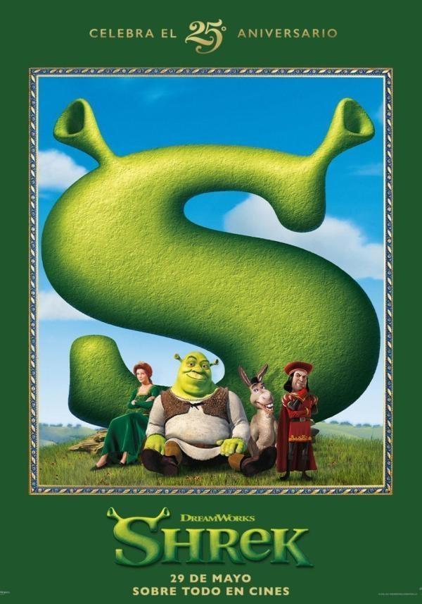 Caratula SHREK 25 ANIVERSARIO